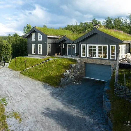Nyaraló Exclusive Mountain With Panoramic Views And High Standard At Kikut, Geilo
